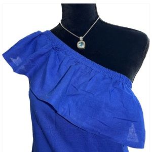 JCrew One shoulder dress